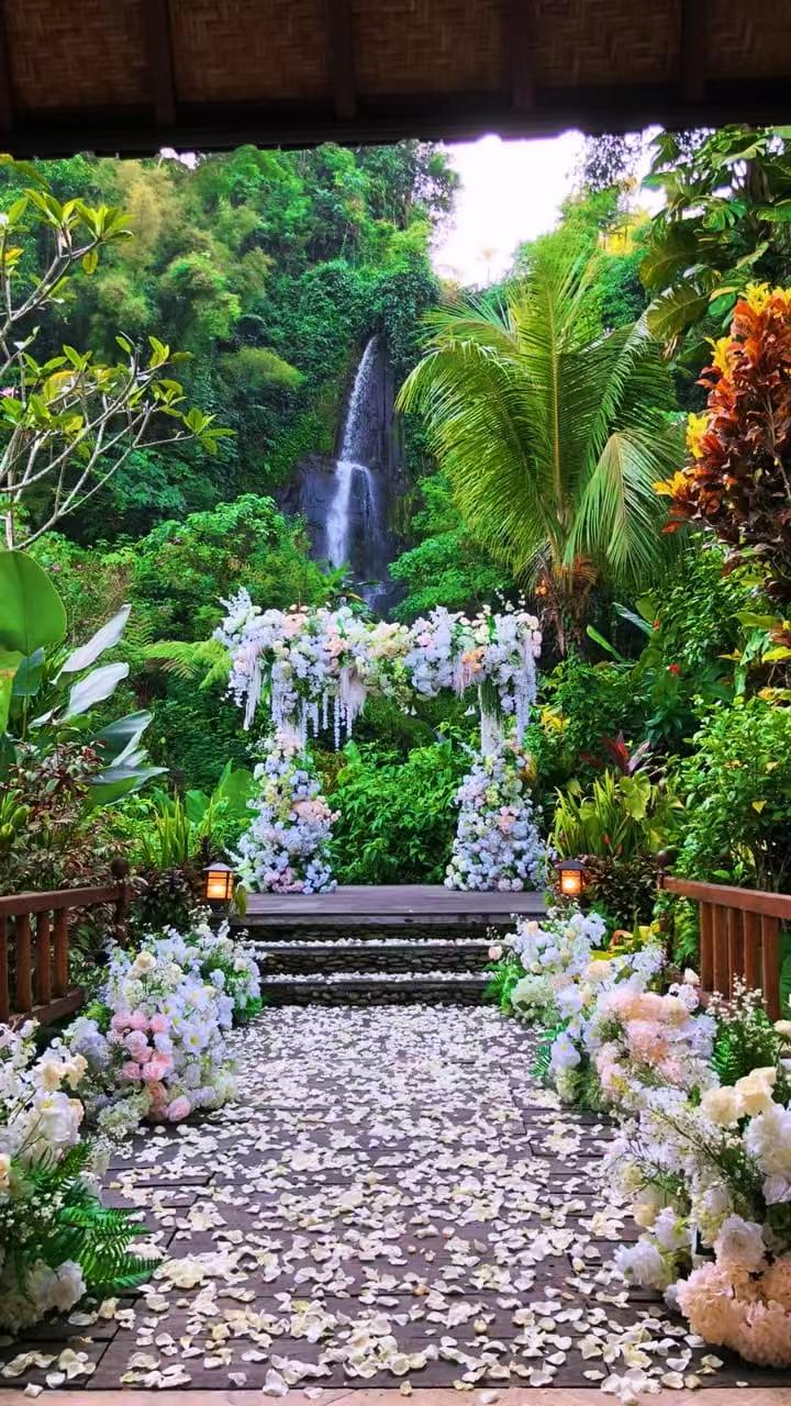 Botanical Garden wedding inspiration by Journities